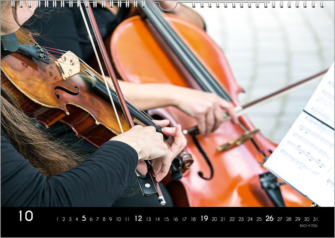 Bild: 9783969030936 | Der Kalender für Klassik-Musik-Freunde, ein Musik-Kalender, 2025,...