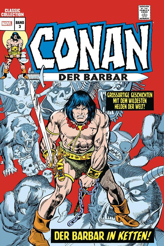 Cover: 9783741616143 | Conan der Barbar: Classic Collection | Bd. 3 | Roy Thomas (u. a.)