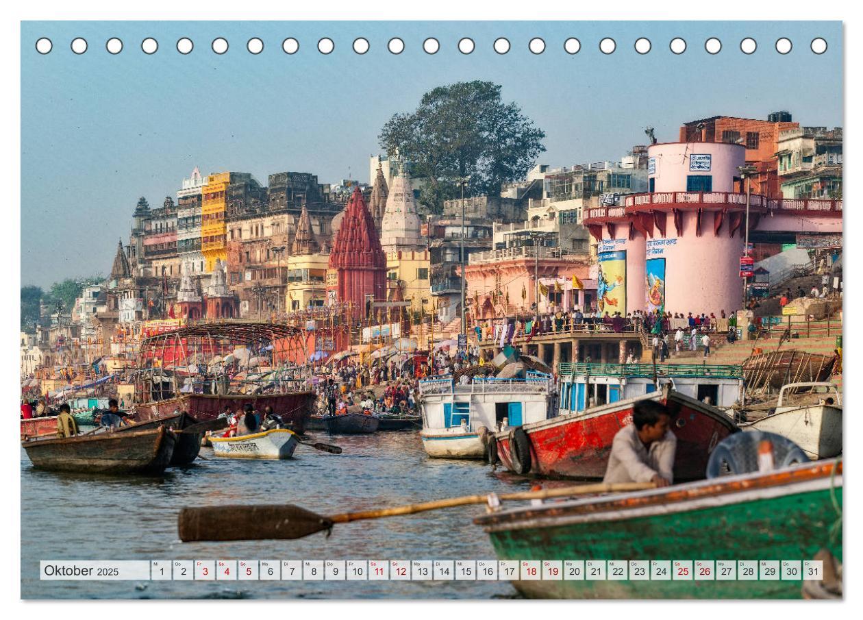 Bild: 9783435240203 | INDIEN Allahabad Haridwar Varanasi Vrindavan (Tischkalender 2025...