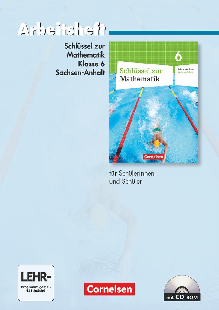 Cover: 9783060045457 | Schlüssel zur Mathematik 6. Schuljahr. Arbeitsheft. Sekundarschule...