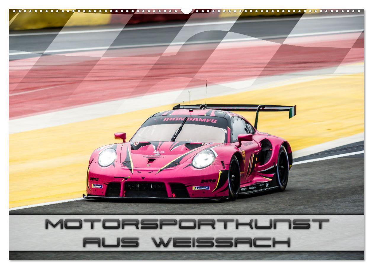 Cover: 9783383725210 | Motorsportkunst aus Weissach (Wandkalender 2024 DIN A2 quer),...