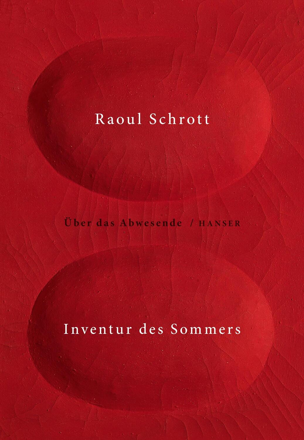 Cover: 9783446276338 | Inventur des Sommers | Über das Abwesende | Raoul Schrott | Buch