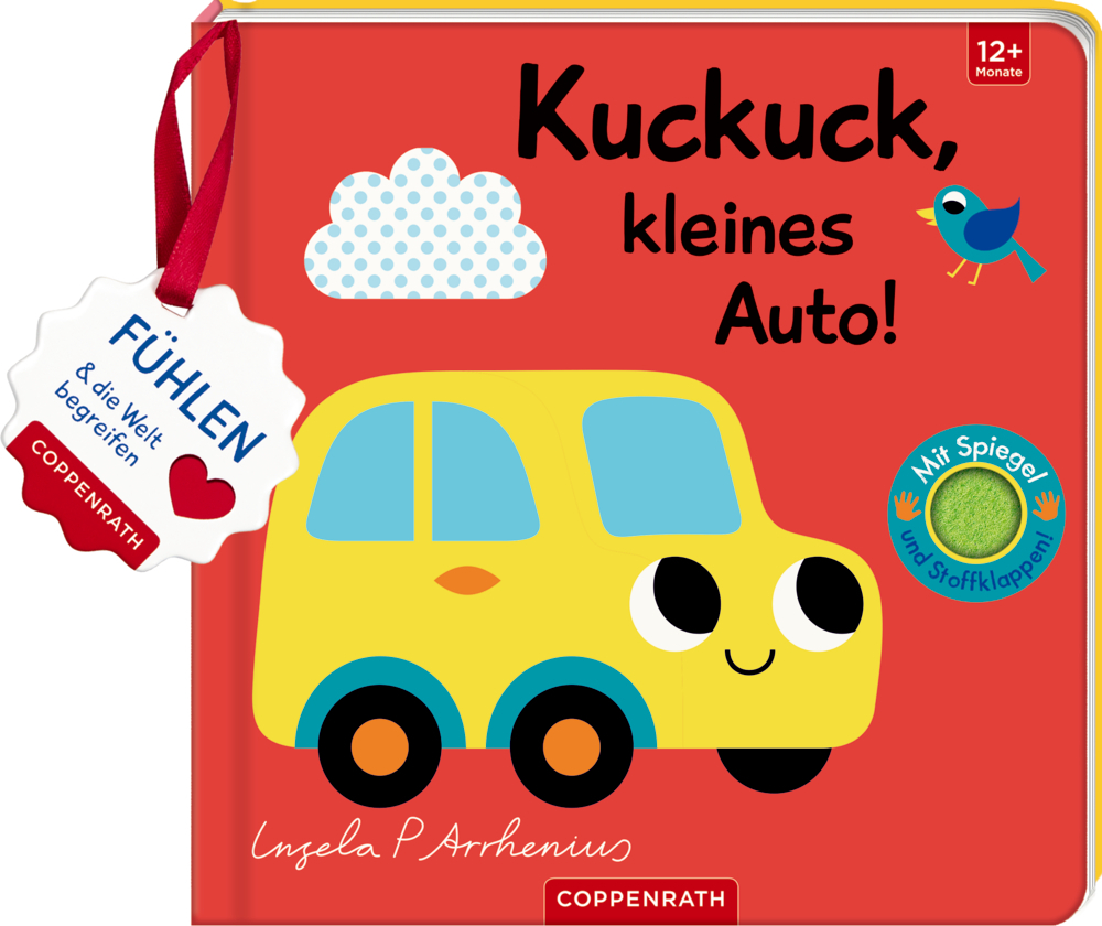 Cover: 9783649637516 | Mein Filz-Fühlbuch: Kuckuck, kleines Auto! | Ingela P. Arrhenius