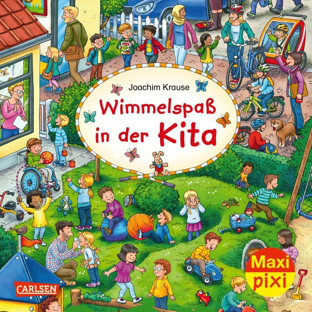 Cover: 9783551033048 | Maxi Pixi 391: Wimmelspaß in der Kita | Joachim Krause | Taschenbuch