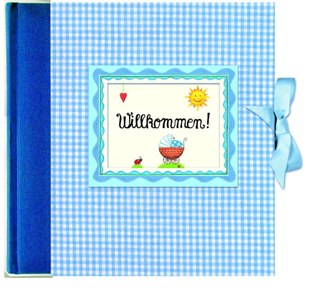 Cover: 9783815732632 | Willkommen! (hellblau) | Buch | Fotoalbum Willkommen | 60 S. | Deutsch