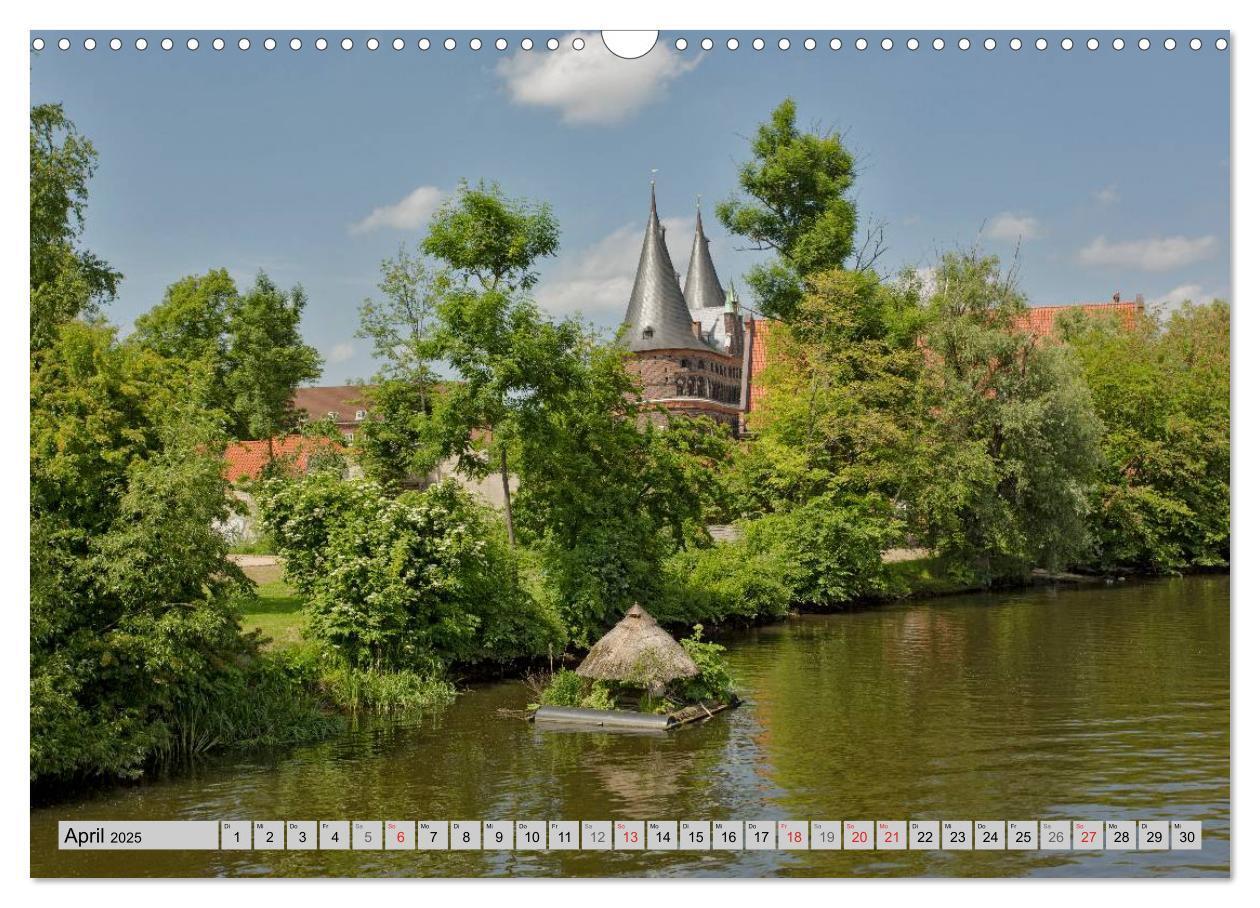 Bild: 9783435682911 | Hansestadt Lübeck (Wandkalender 2025 DIN A3 quer), CALVENDO...