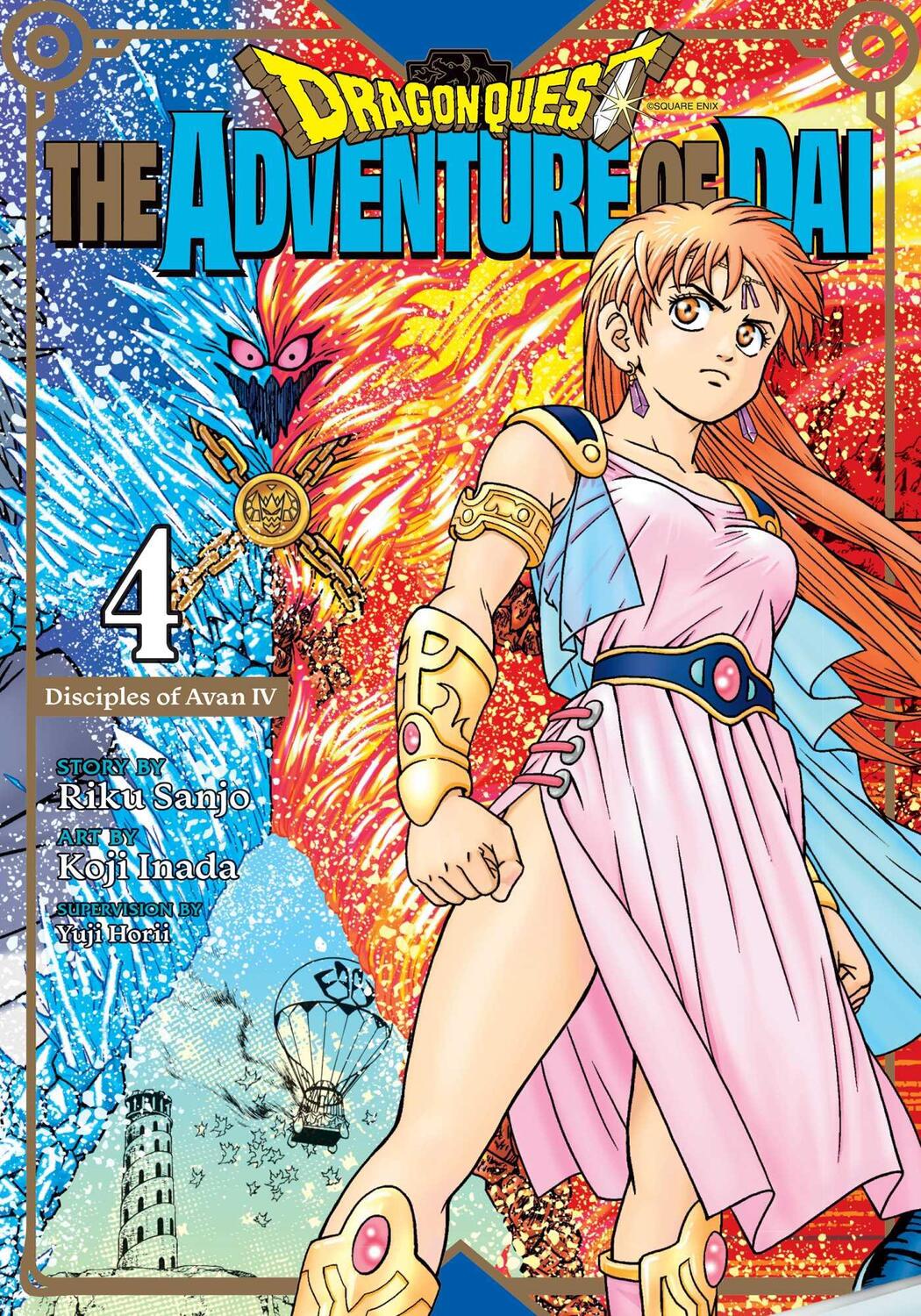 Cover: 9781974729715 | Dragon Quest: The Adventure of Dai, Vol. 4 | Disciples of Avan | Sanjo