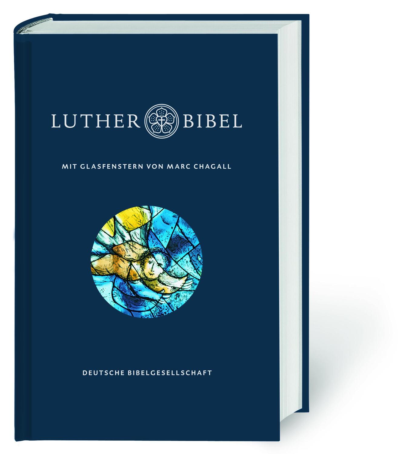 Cover: 9783438033161 | Lutherbibel mit Glasfenstern von Marc Chagall | Buch | Deutsch | 2017