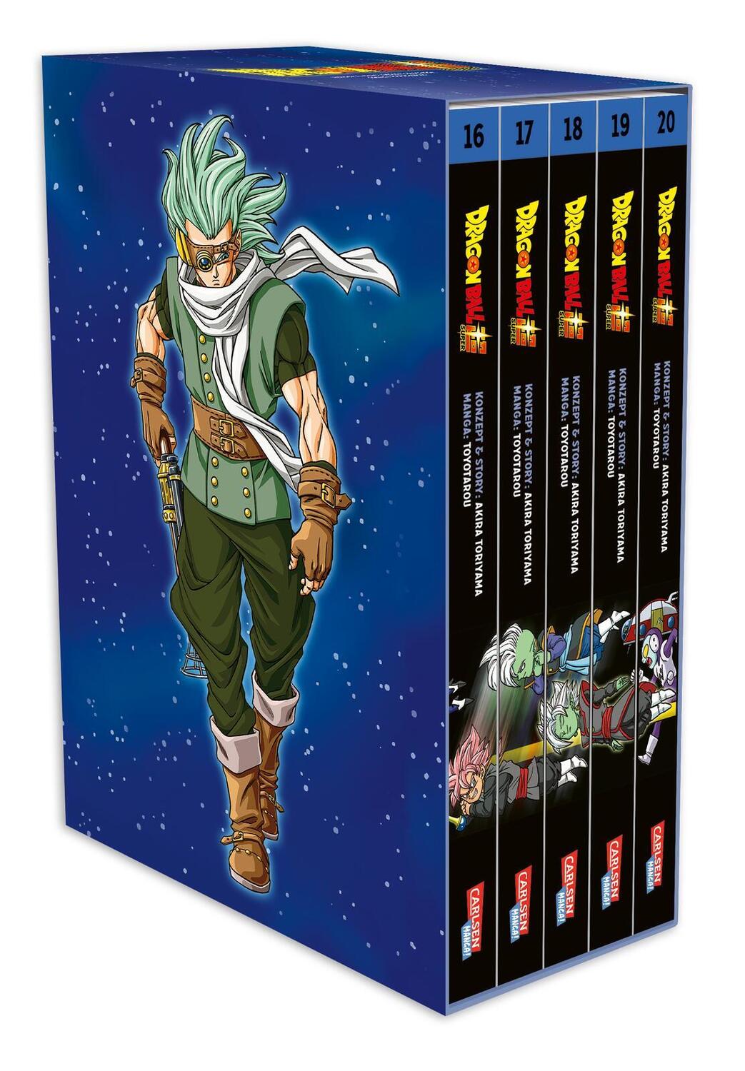 Cover: 9783551731593 | Dragon Ball Super, Bände 16-20 im Sammelschuber mit Extra | Box | 2024
