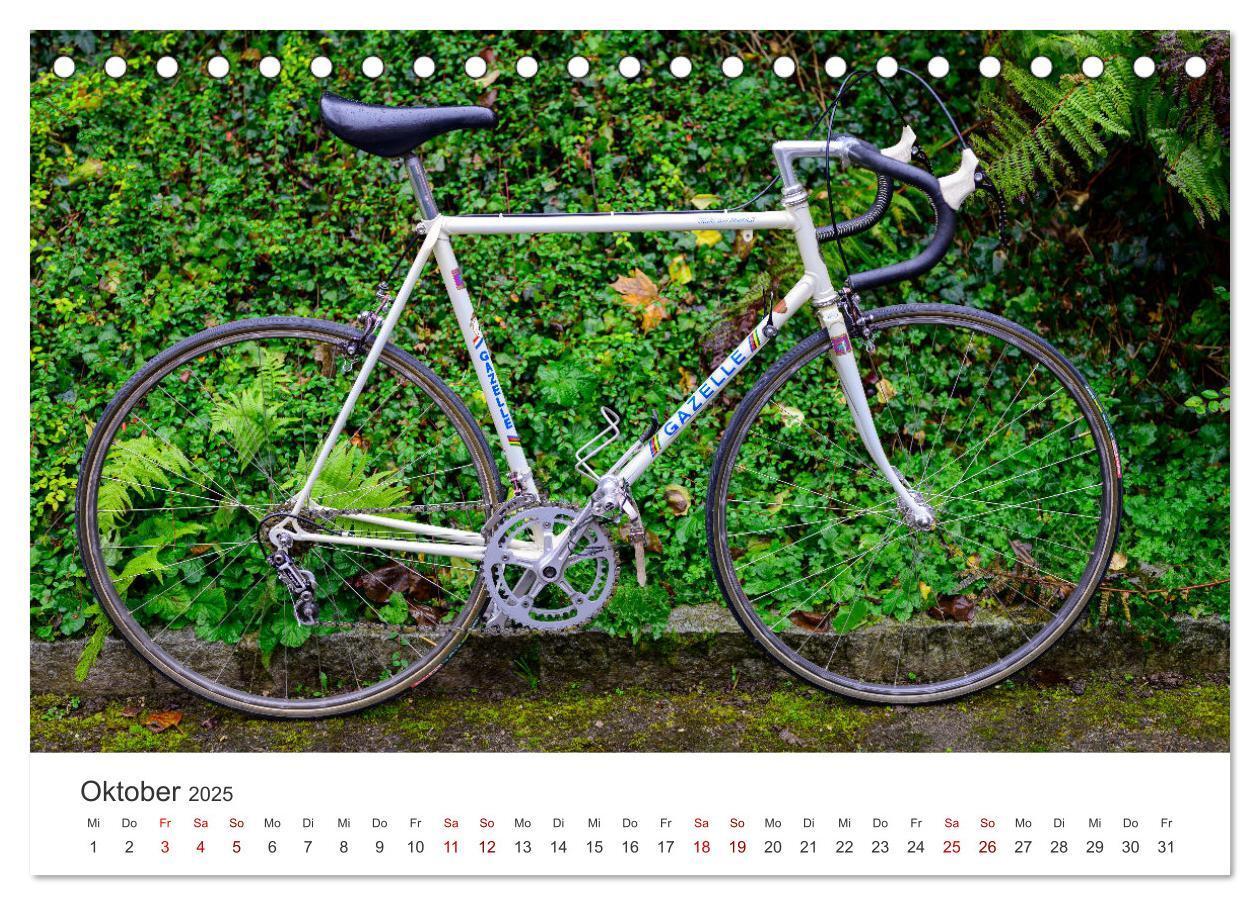 Bild: 9783435017584 | Stahlrenner - Rennrad-Klassiker aus Europa (Tischkalender 2025 DIN...