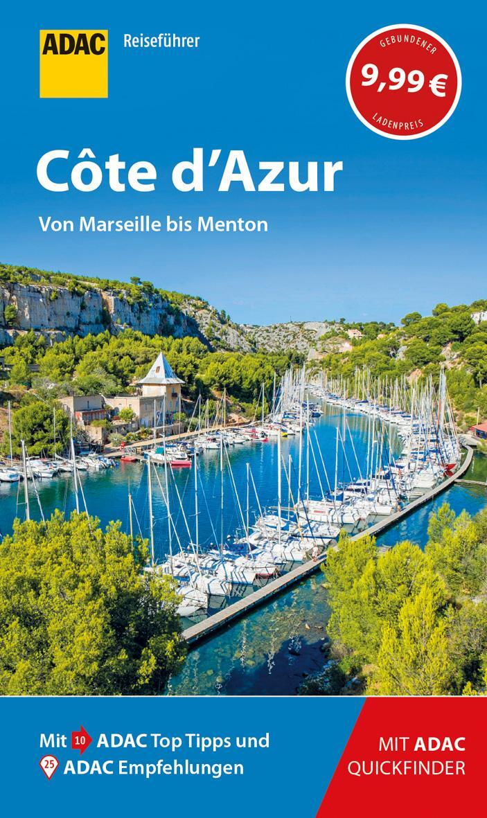 Cover: 9783956895180 | ADAC Reiseführer Côte d'Azur | Jürgen Zichnowitz | Taschenbuch | 2019