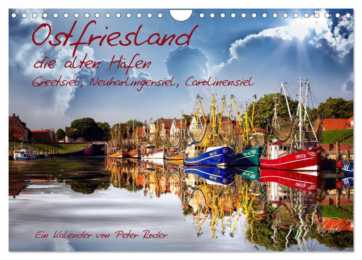 Cover: 9783435795789 | Ostfriesland, die alten Häfen - Greetsiel, Neuharlingersiel,...