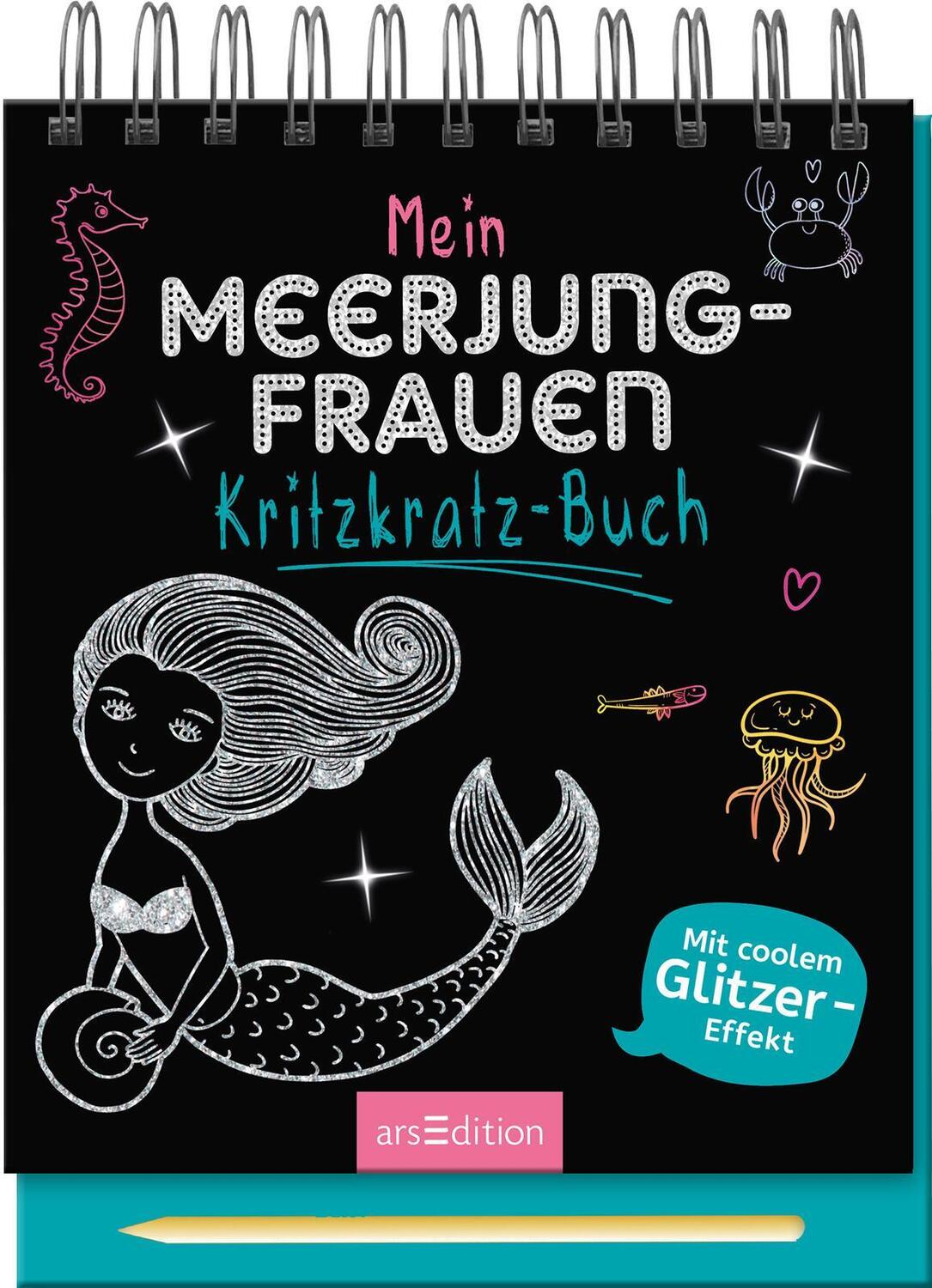 Cover: 9783845827933 | Mein Meerjungfrauen-Kritzkratz-Buch | Taschenbuch | Kritzkratz | 36 S.