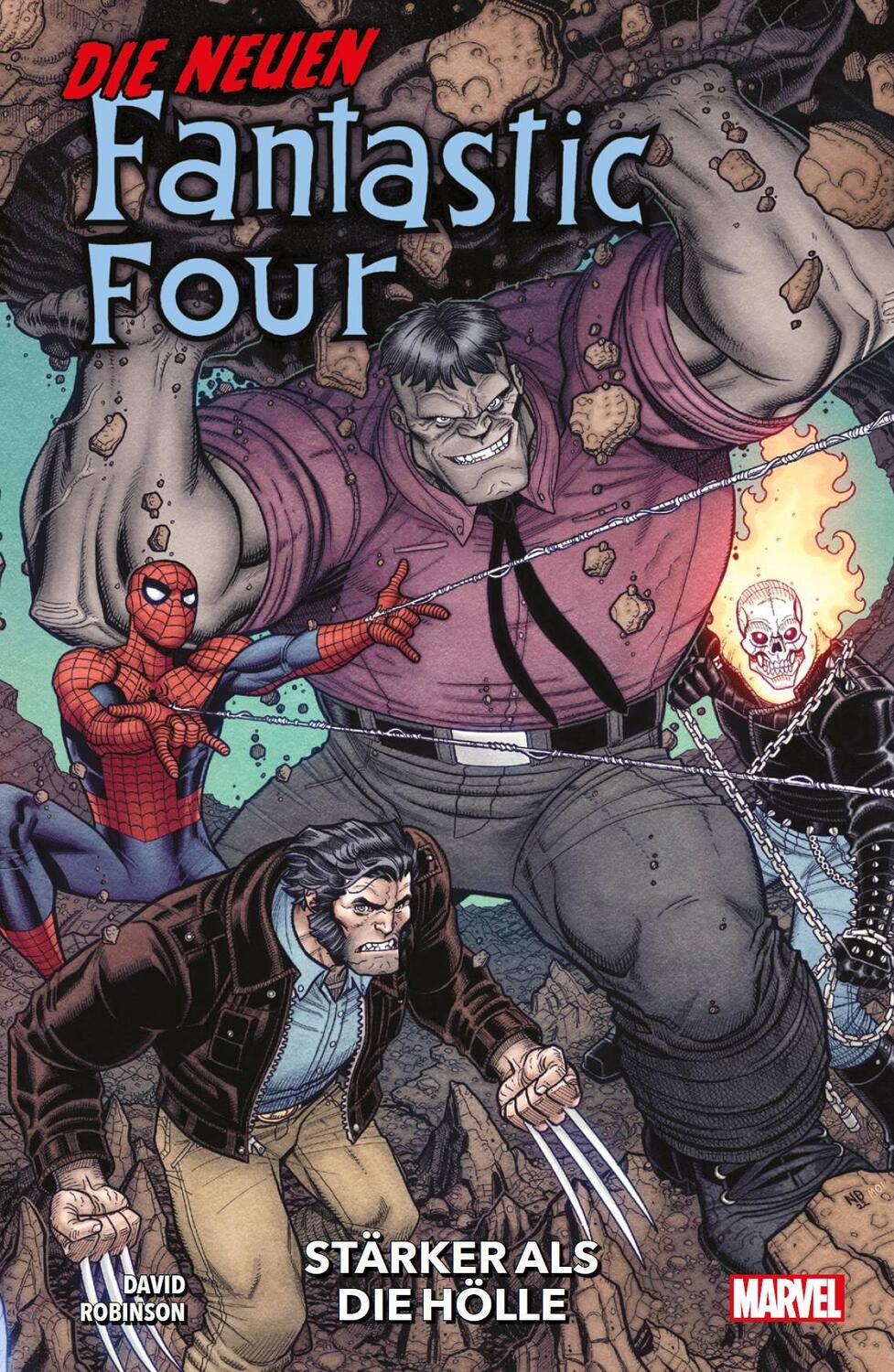 Cover: 9783741631580 | Die neuen Fantastic Four: Stärker als die Hölle | Peter David (u. a.)
