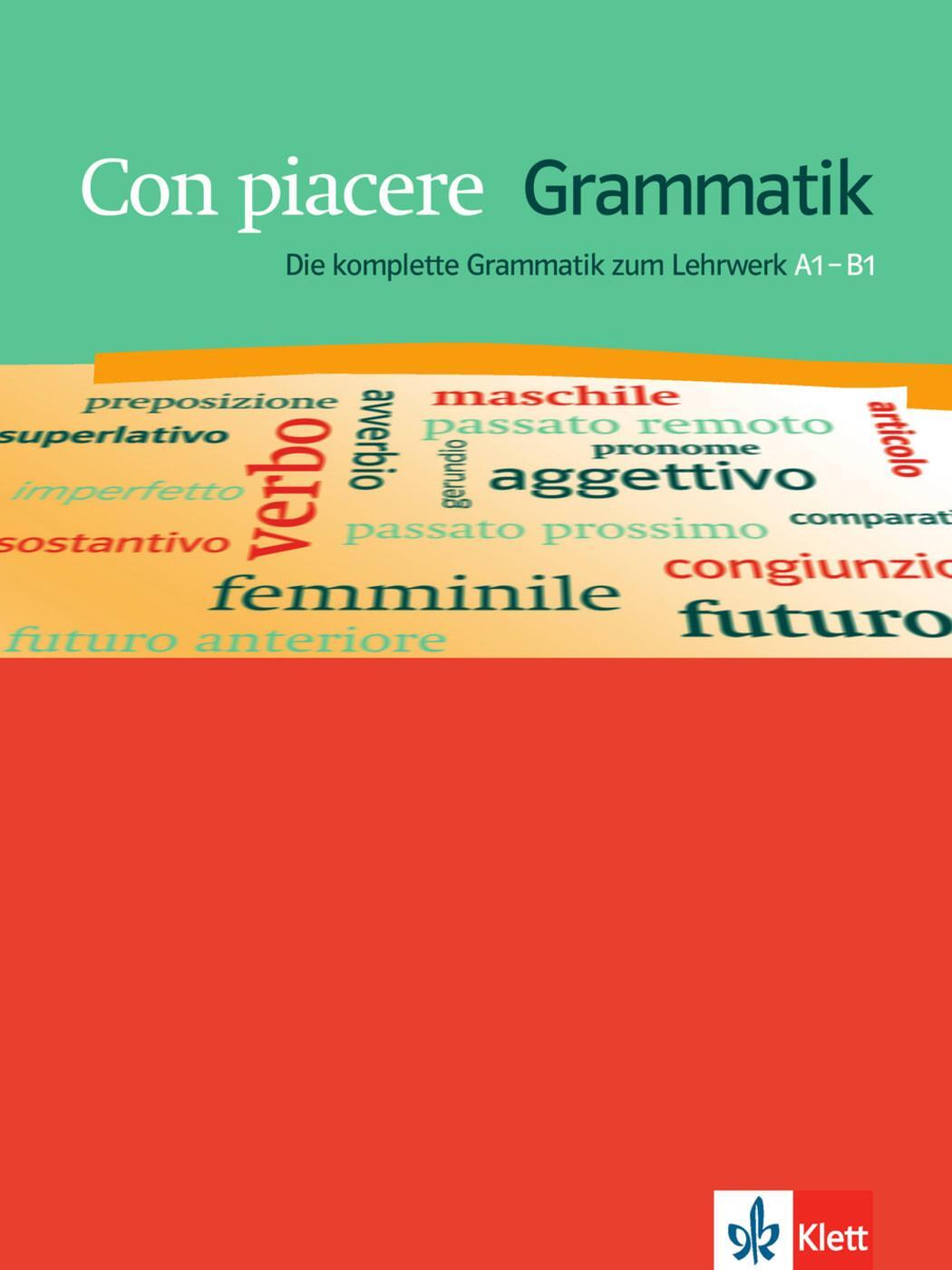 Cover: 9783125251977 | Con piacere. Grammatik A1-B1 | Taschenbuch | 62 S. | Deutsch | 2014
