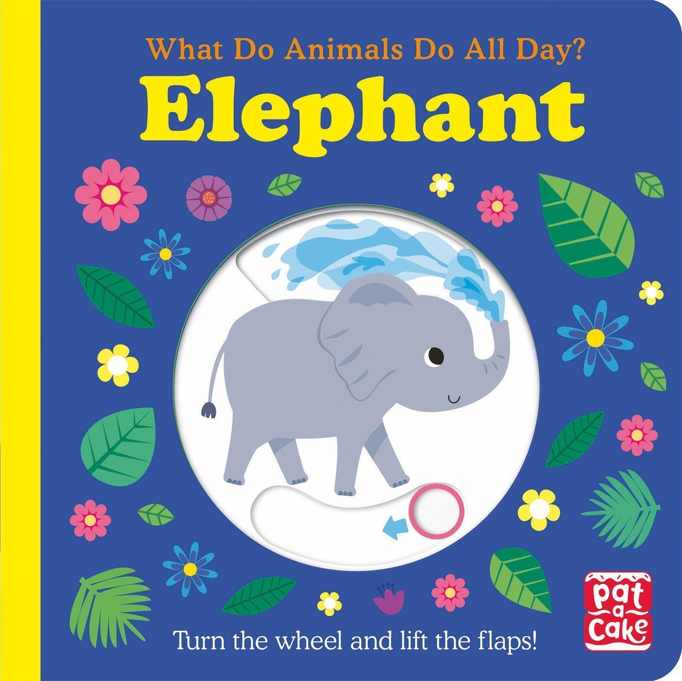 Cover: 9781526383143 | What Do Animals Do All Day?: Elephant | Lift the Flap Board Book