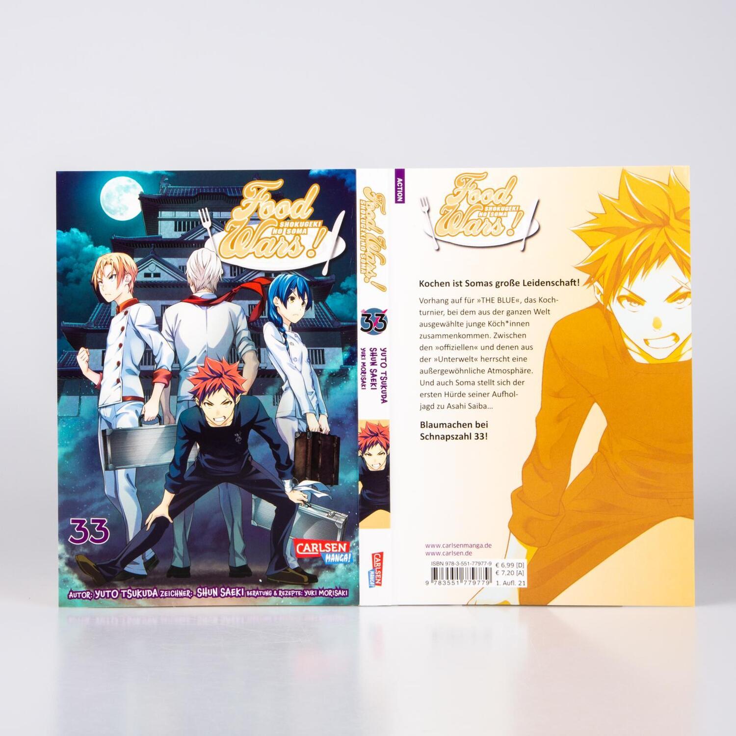 Bild: 9783551779779 | Food Wars - Shokugeki No Soma 33 | Yuki Morisaki (u. a.) | Taschenbuch