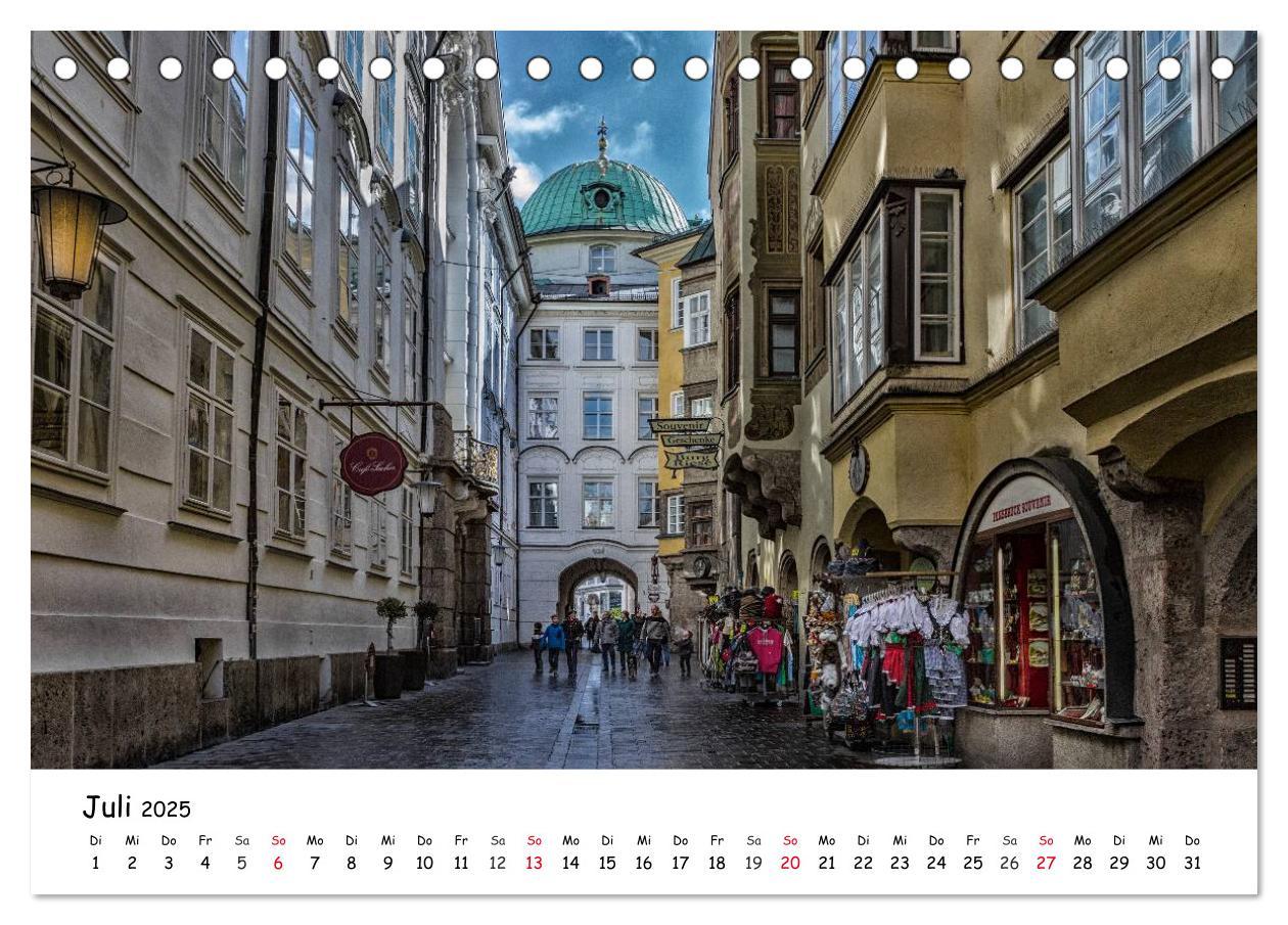 Bild: 9783435439027 | Grüße aus Innsbruck (Tischkalender 2025 DIN A5 quer), CALVENDO...