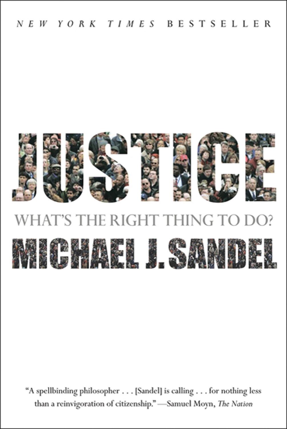 Cover: 9780374532505 | Justice | What's the Right Thing to Do? | Michael J. Sandel | Buch