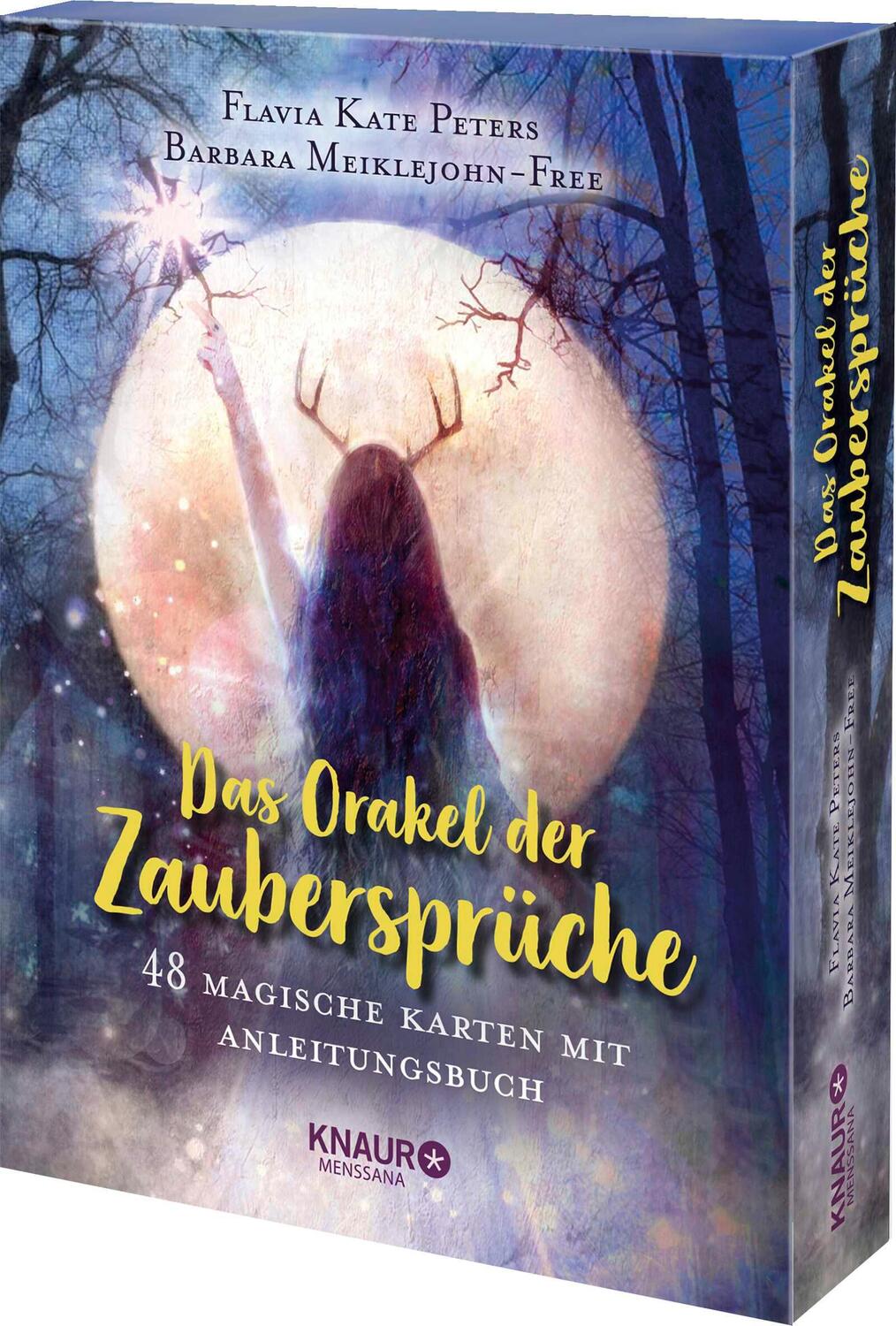 Cover: 9783426659090 | Das Orakel der Zaubersprüche | 48 magische Karten mit Anleitungsbuch