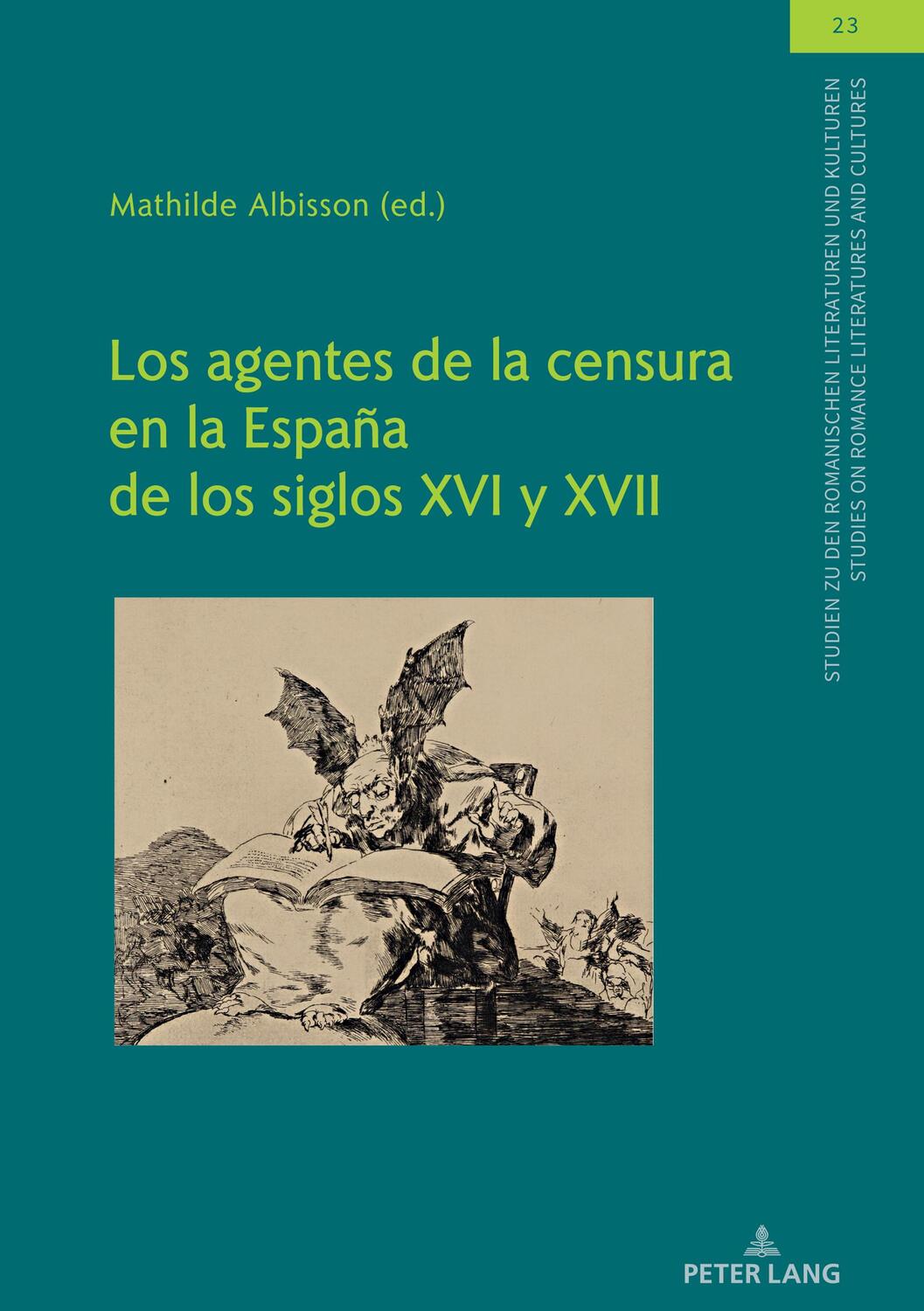 Cover: 9782875744487 | Los agentes de la censura en la España de los siglos XVI y XVII | Buch