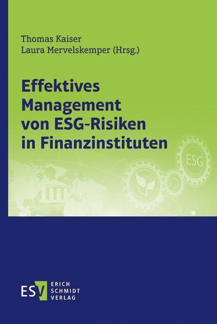 Cover: 9783503211883 | Effektives Management von ESG-Risiken in Finanzinstituten | Buch