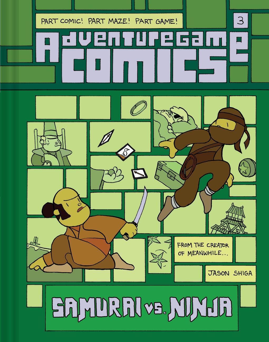 Cover: 9781419757839 | Adventuregame Comics: Samurai vs. Ninja (Book 3) | Jason Shiga | Buch