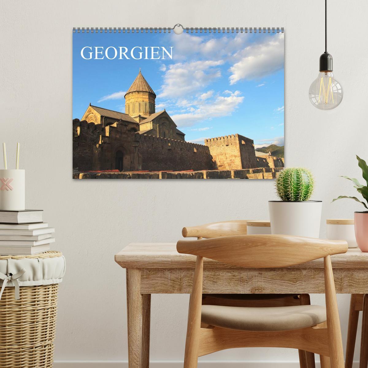 Bild: 9783435460991 | Georgien (Wandkalender 2025 DIN A3 quer), CALVENDO Monatskalender