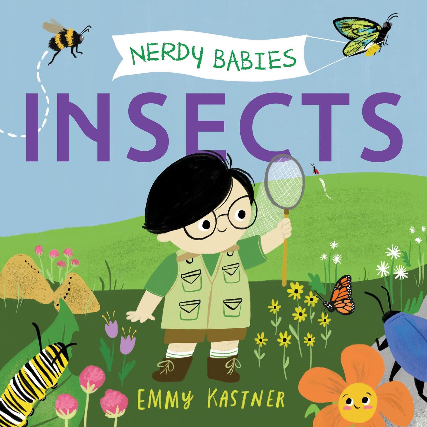 Cover: 9781250817112 | Nerdy Babies: Insects | Emmy Kastner | Buch | Nerdy Babies | Englisch