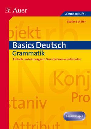 Cover: 9783403066897 | Basics Deutsch: Grammatik | Stefan Schäfer | Broschüre | Deutsch