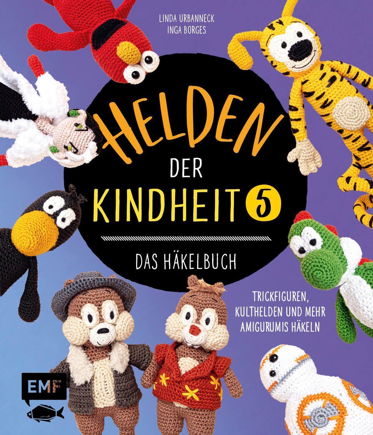 Cover: 9783745911022 | Helden der Kindheit - Das Häkelbuch - Band 5 | Linda Urbanneck (u. a.)