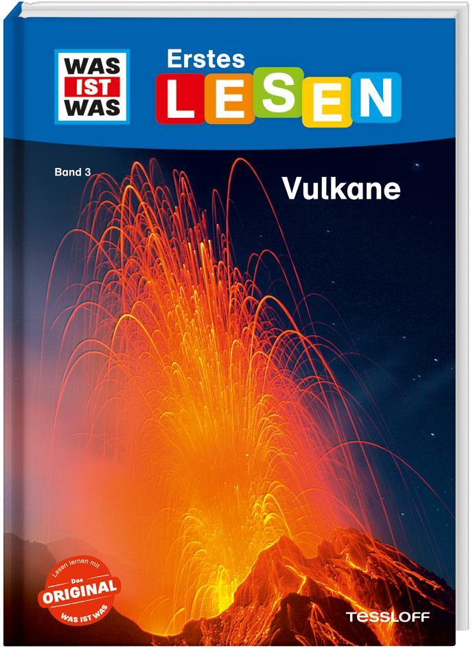 Cover: 9783788626389 | WAS IST WAS Erstes Lesen Band 3. Vulkane | Christina Braun | Buch
