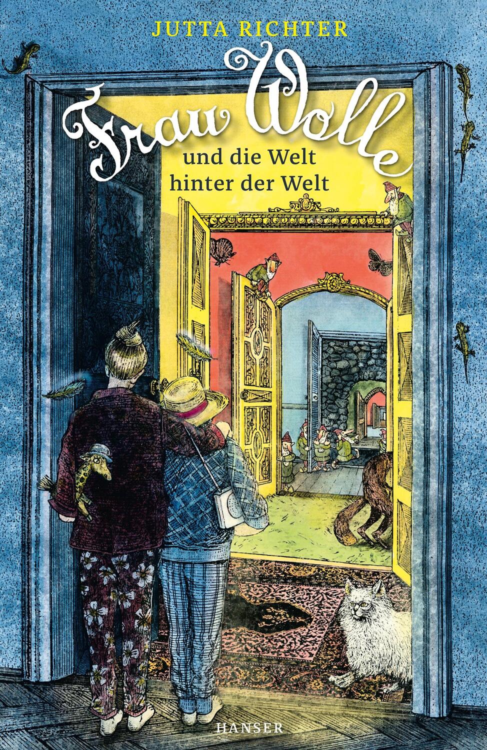 Cover: 9783446268173 | Frau Wolle und die Welt hinter der Welt | Jutta Richter | Buch | 2020