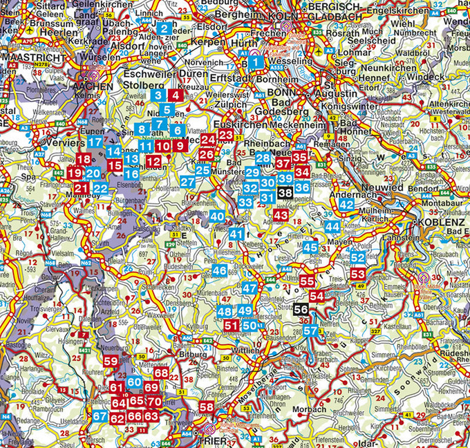 Bild: 9783763342235 | Rother Wanderführer Eifel | Maria Reitz (u. a.) | Taschenbuch | 2001