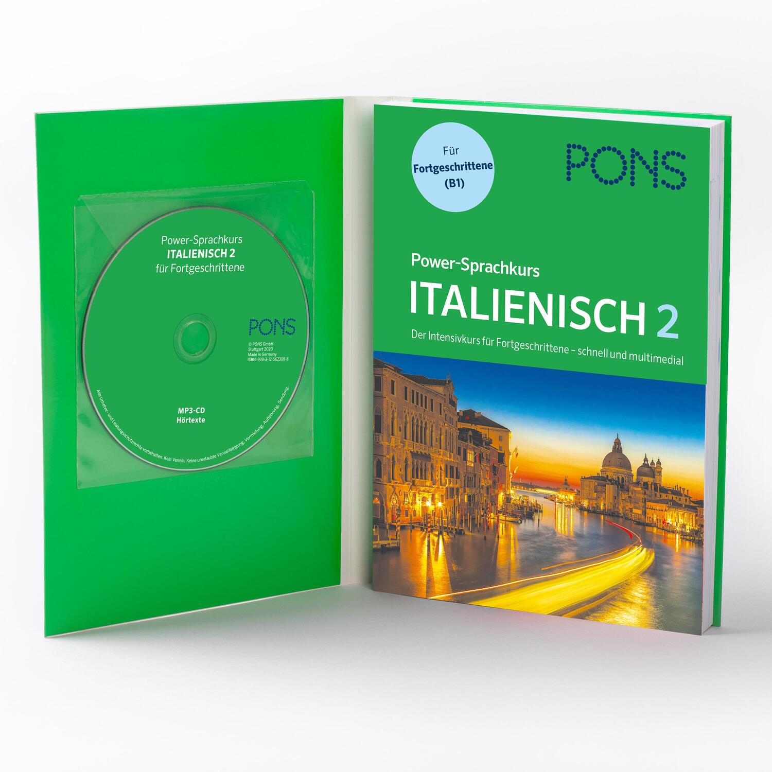 Bild: 9783125623088 | PONS Power-Sprachkurs Italienisch 2 | Taschenbuch | Deutsch | 2020