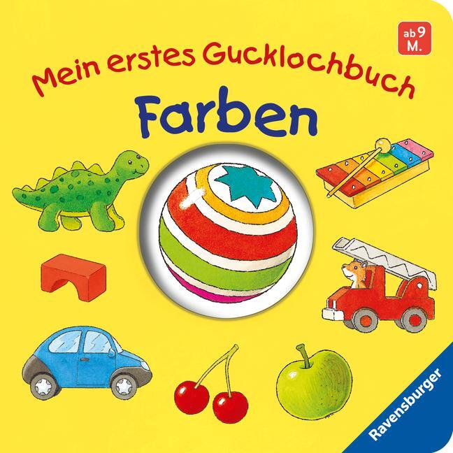 Cover: 9783473435470 | Mein erstes Gucklochbuch: Farben | Ab 9 Monate | Klaus Bliesener