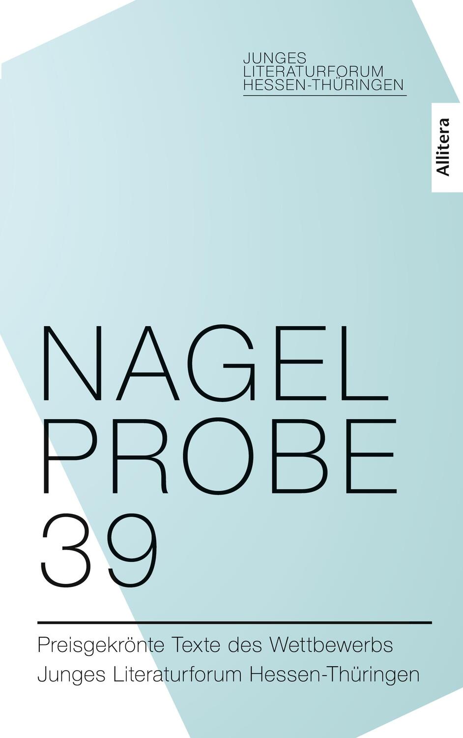 Cover: 9783962333430 | Nagelprobe 39 | Hessisches Ministerium für Wissenschaft und Kunst