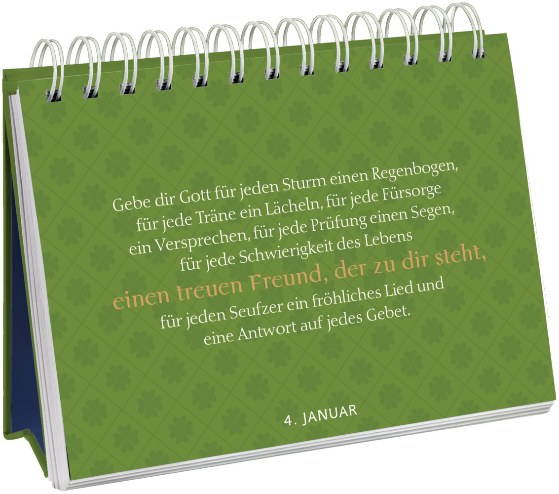 Bild: 9783629006592 | 365 Irische Segenswünsche | Pattloch Verlag | Kalender | Spiralbindung