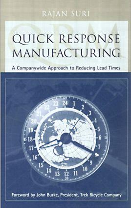 Cover: 9781563272011 | Quick Response Manufacturing | Rajan Suri | Buch | Englisch | 1998