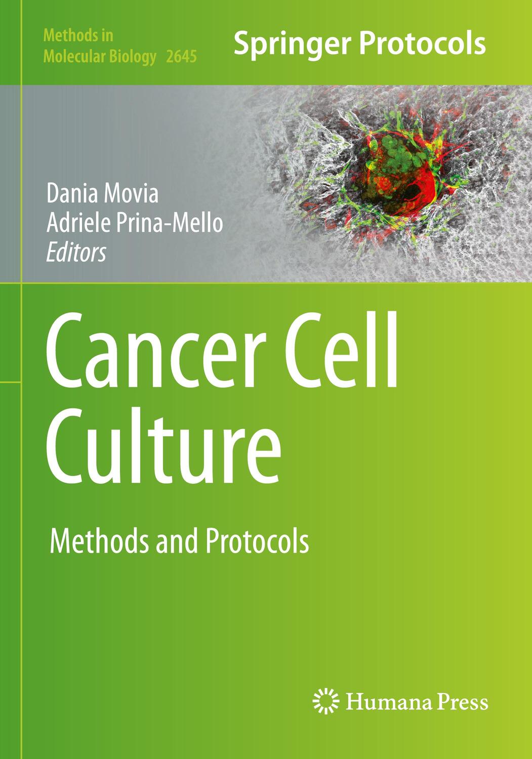 Cover: 9781071630587 | Cancer Cell Culture | Methods and Protocols | Prina-Mello (u. a.)