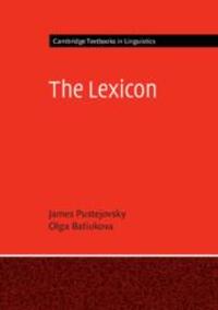Cover: 9780521547956 | The Lexicon | James Pustejovsky (u. a.) | Taschenbuch | Englisch