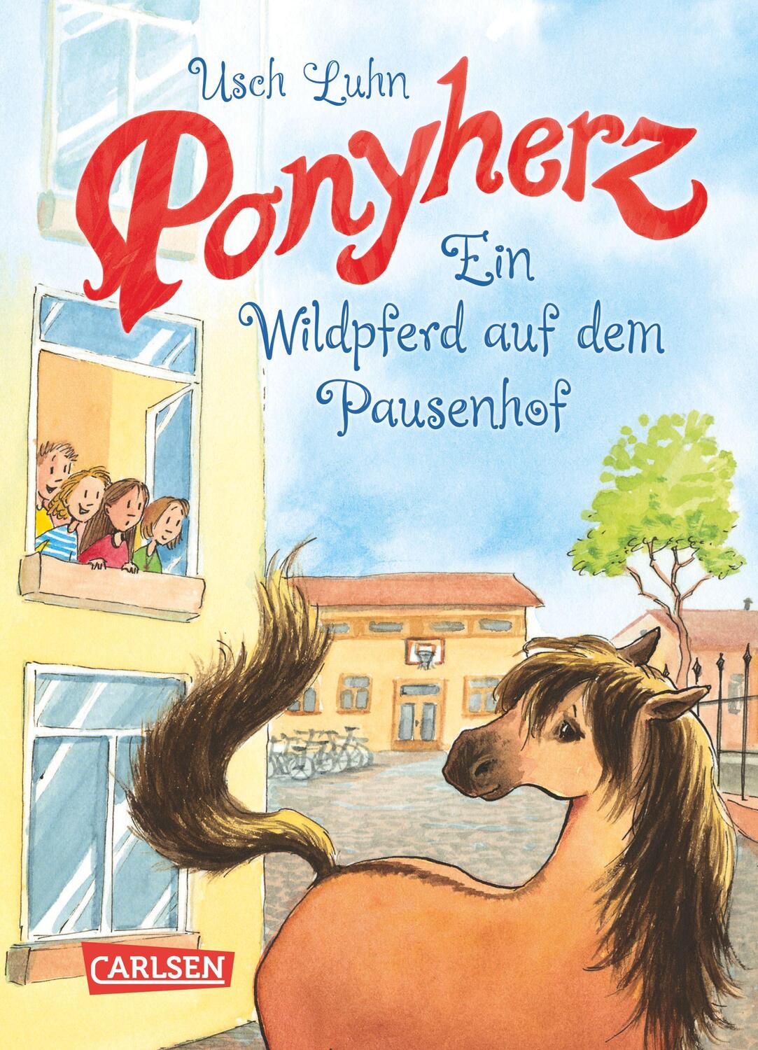 Cover: 9783551652577 | Ponyherz 07: Ein Wildpferd auf dem Pausenhof | Usch Luhn | Buch | 2016