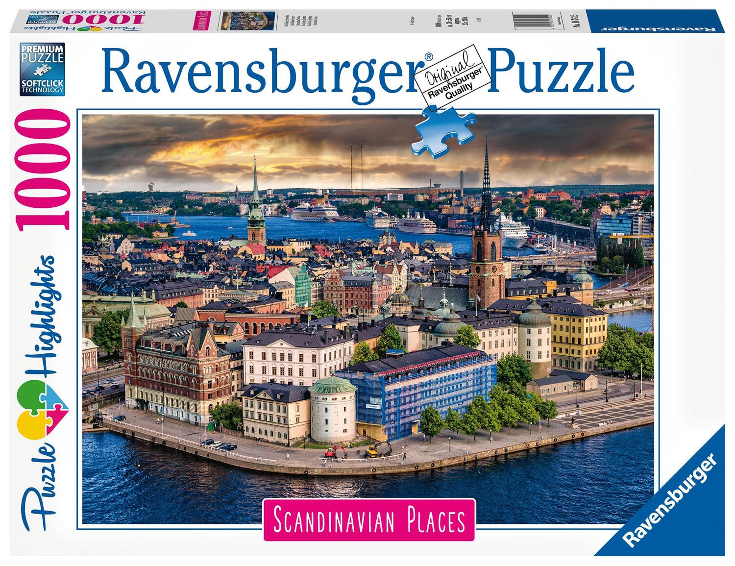 Cover: 4005556167425 | Ravensburger Puzzle Scandinavian Places 16742 - Stockholm, Schweden...