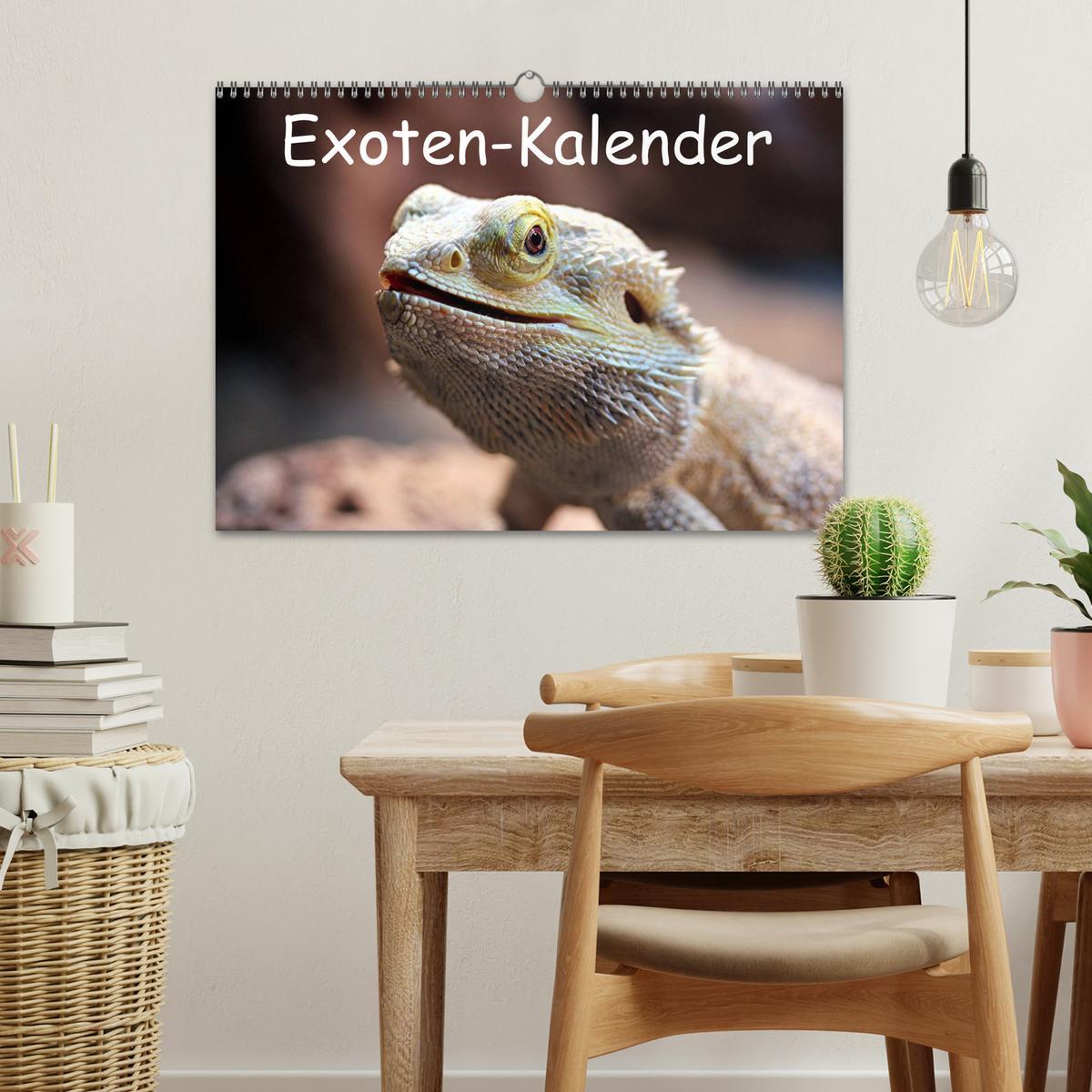 Bild: 9783435727322 | Exoten-Kalender (Wandkalender 2025 DIN A3 quer), CALVENDO...