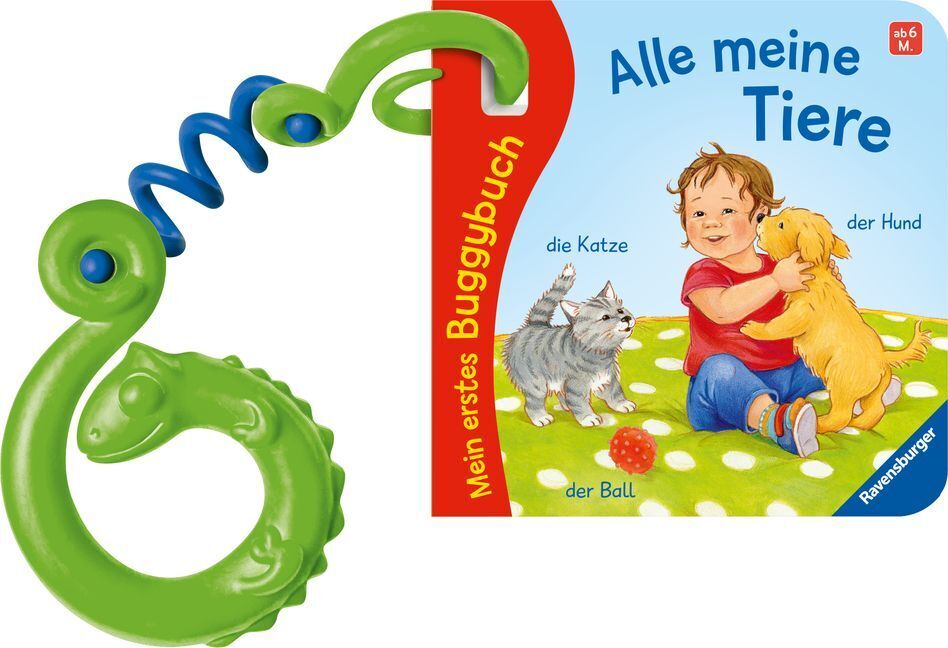 Cover: 9783473417643 | Mein erstes Buggybuch: Alle meine Tiere | Frauke Nahrgang | Buch