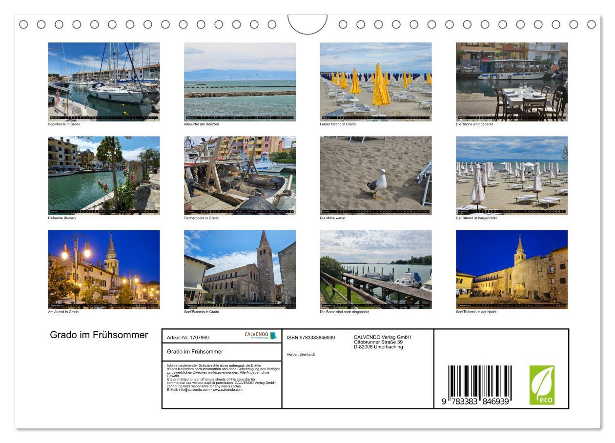 Bild: 9783383846939 | Grado im Frühsommer (Wandkalender 2025 DIN A4 quer), CALVENDO...