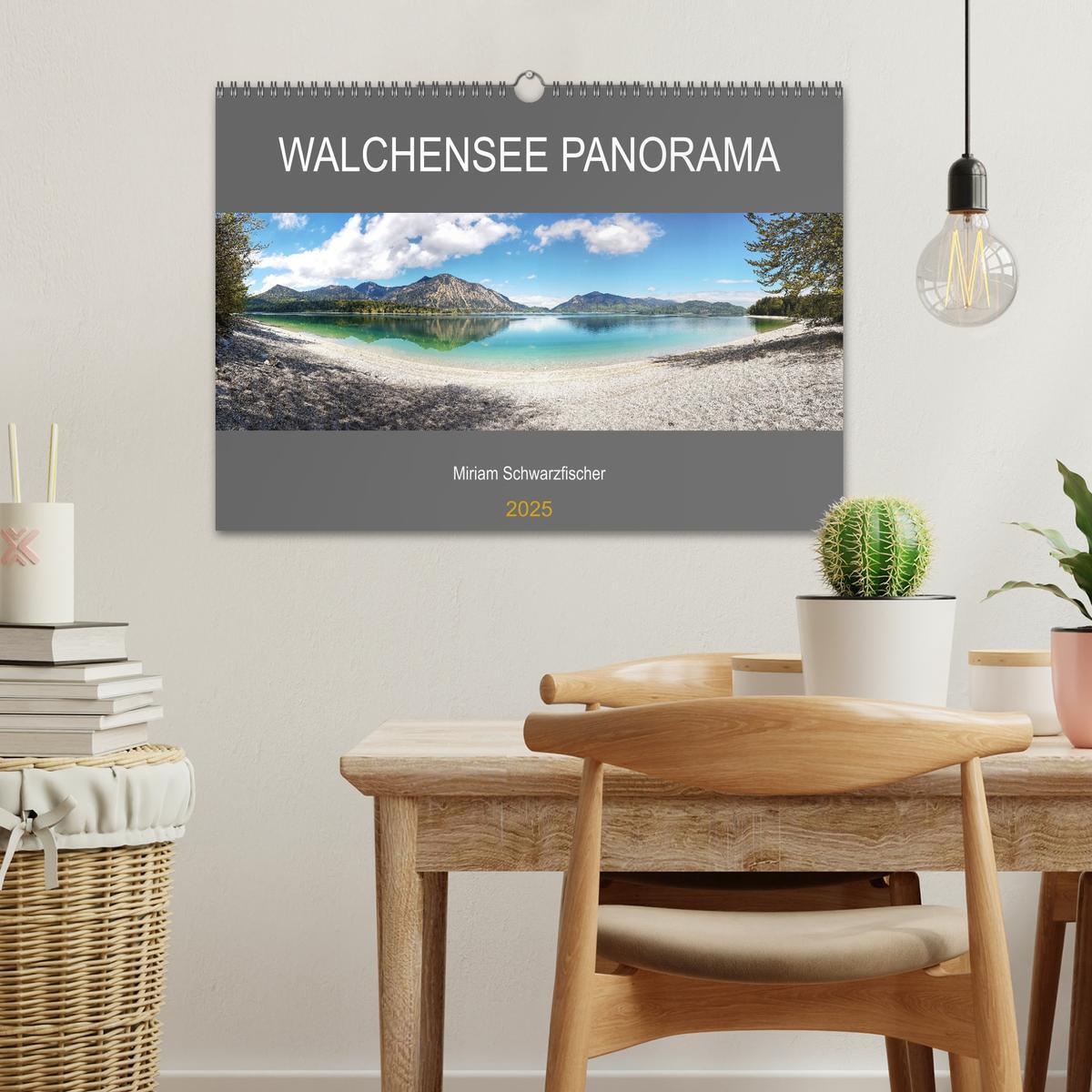 Bild: 9783383995958 | Walchensee Panorama (Wandkalender 2025 DIN A3 quer), CALVENDO...