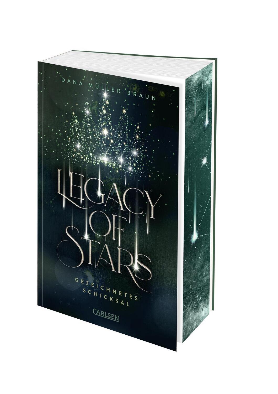 Cover: 9783551585684 | Legacy of Stars 1: Gezeichnetes Schicksal | Dana Müller-Braun | Buch