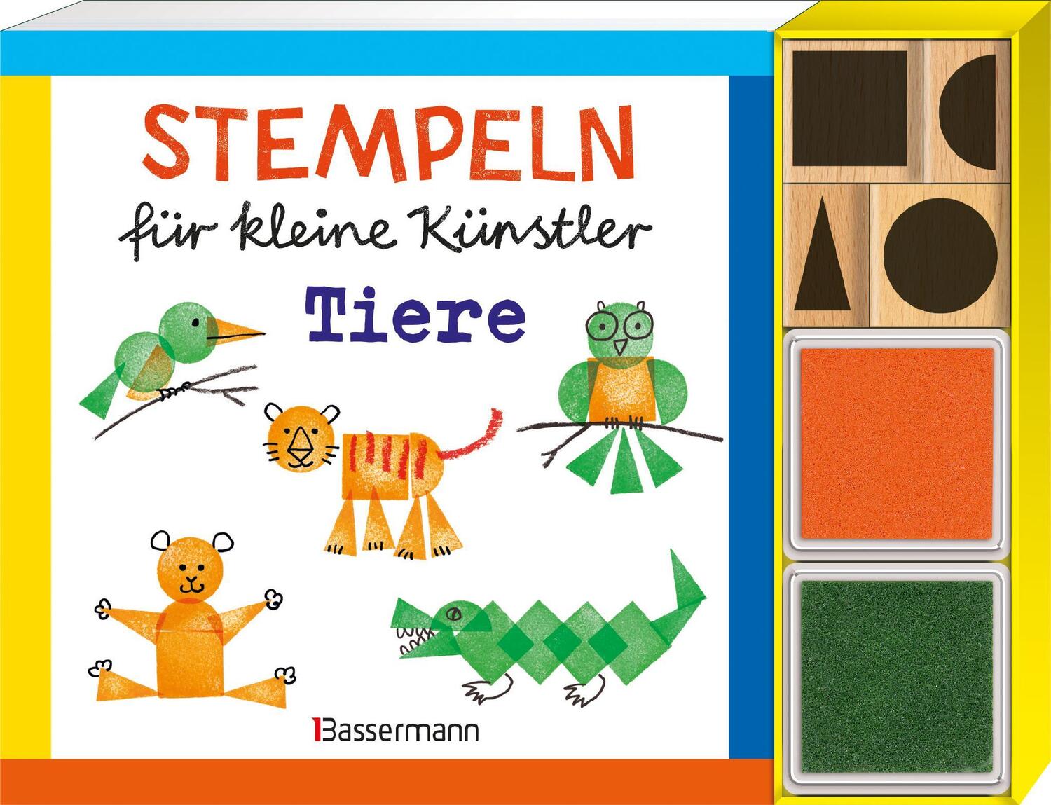 Bild: 9783809438014 | Stempeln für kleine Künstler - Tiere-Set | Norbert Pautner | Buch