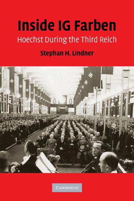 Cover: 9780521178389 | Inside Ig Farben | Hoechst During the Third Reich | Stephan H. Lindner